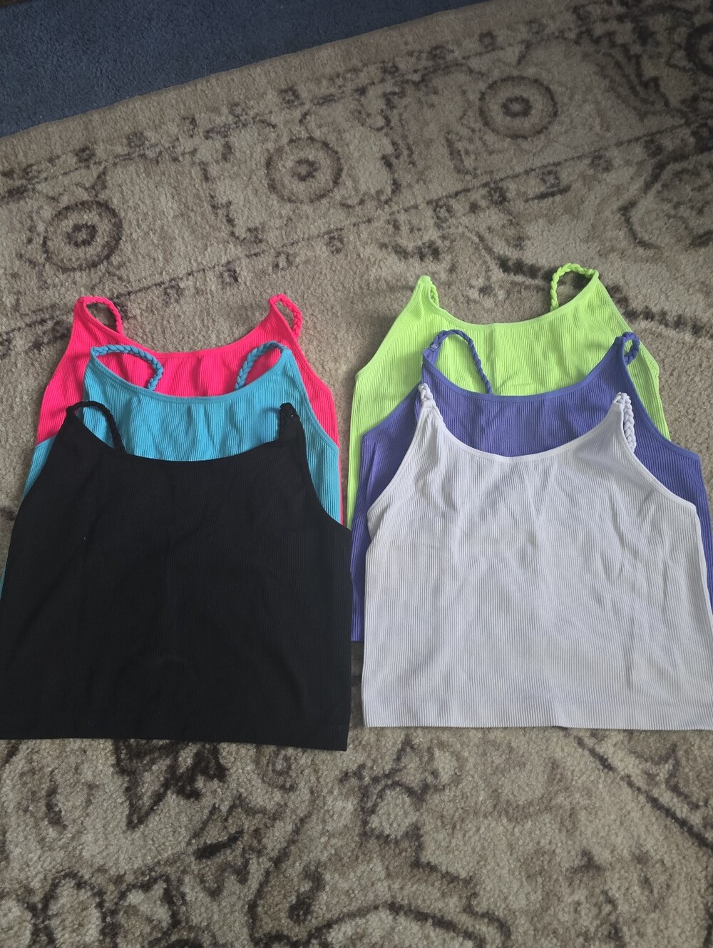 Women's Ribbed Braletts - Multiple Colors